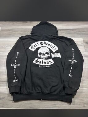 Full throttle zip up hoody XL